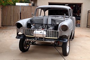 A Look Under The Skin Of Hot Rods By Dean's 1955 Chevy Gasser