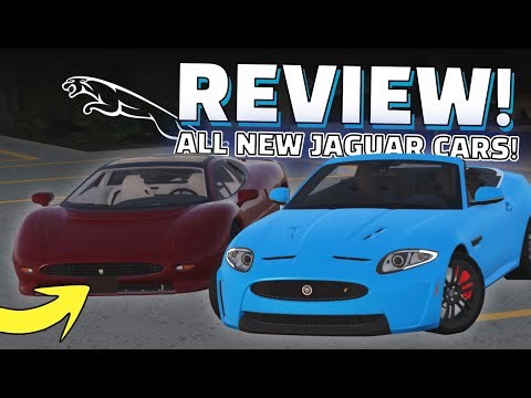 ALL LICENSED JAGUAR Cars REVIEWED! | Greenville Roblox