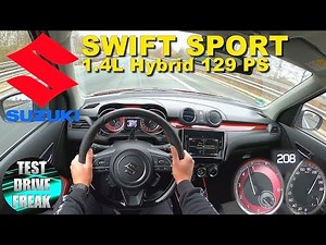 2021 Suzuki Swift Sport 1.4 Boosterjet Hybrid 129 PS TOP SPEED AUTOBAHN DRIVE POV