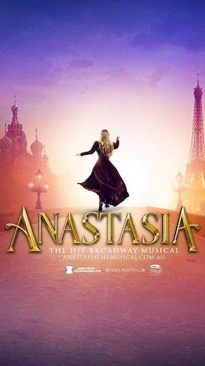 ✨💫 Anastasia The Musical AU, the hit Broadway musical is coming to Melbourne! From the twilight of Imperial rule to the dazzling lights of 1920s Paris, ANASTASIA is a breathtaking journey of love, adventure, and self-discovery. 🖊️ Join the waitlist spr.ly/6003FXH3b #AnastasiaAU #AnastasiatheMusicalAU #Anastasia #Musical #Theatre #Melbourne #OperaAustralia #CrossroadsLive | Ticketek Australia