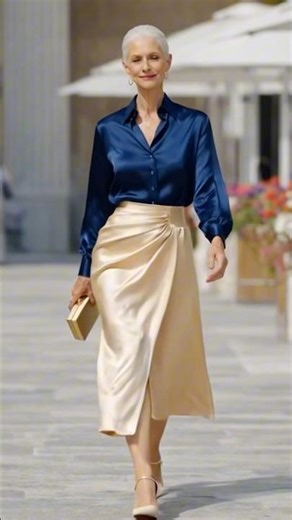 Radiant Fashion Icons Over 60 — Timeless Style That Inspires Every Generation ✨ #womenover60