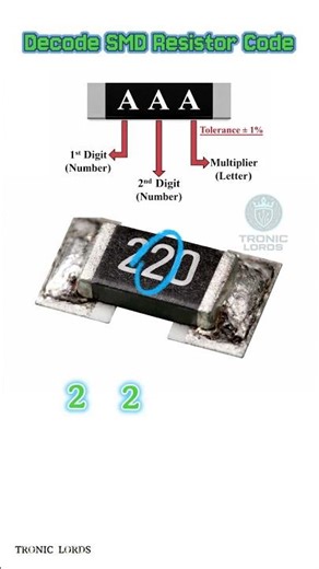SMD Resistor Code 220 Explained 🔥 Is It Really 22Ω? (Easy Calculation!)