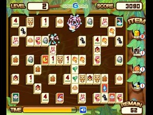 無料のパズルゲーム「動物四川省ゲーム」