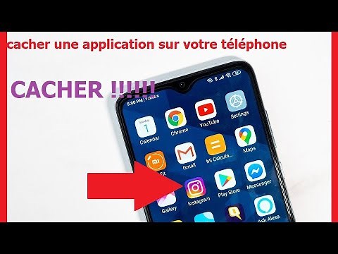 comment cacher une application sur un téléphone android
