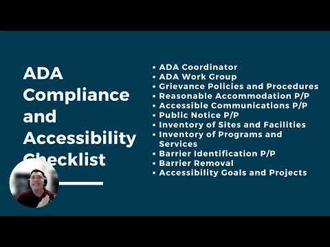 BlueDAG Accessibility Minute: ADA Title II - What is a Transition Plan?