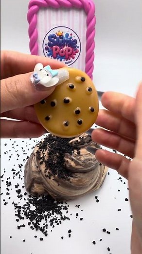 Can You Resist This Chocolate Cookie Slime? 🍪✨