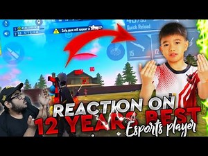 TECHNICAL KK REACTION ON POONGOD | 12 YEAR OLD ESPORTS PLAYER| FREE FIRE BATTLEGROUND