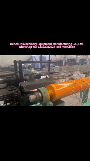 Automatic double wire chainlink fence machine #machine #chainlink #chainlinkfence