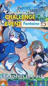 Part 02| Completely Event Challenge Fontaine| Genshin impact ✨ #genshinimpact #event #fontaine
