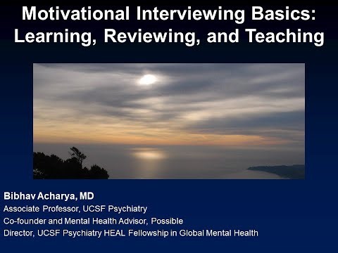 Motivational Interviewing Basics: learning how to speak with others to encourage healthy behaviors