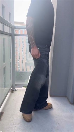 Faded Black Baggy Jeans On Body - Shop all denim up to 30% OFF