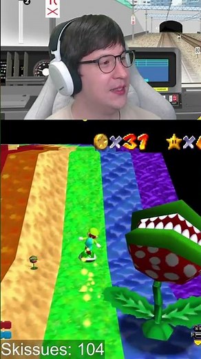Epic Rainbow Road Level in Mario 64! #mario
