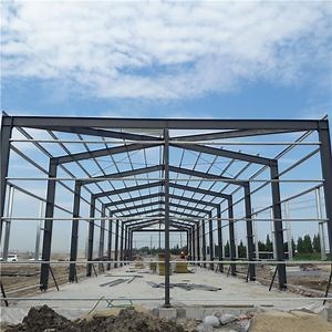 [Hot Item] Prefabricated Building Workshop Steel Garages Structure Construction Warehouse