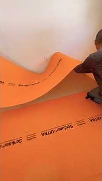 Schluter Ditra Installation Prep Work! #tilewithme #schlutersystems #schluter #flooring #tiles #diy