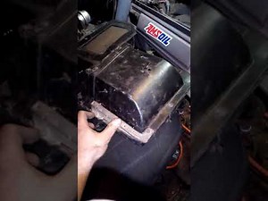 1997 Ford F800 heater core replacement