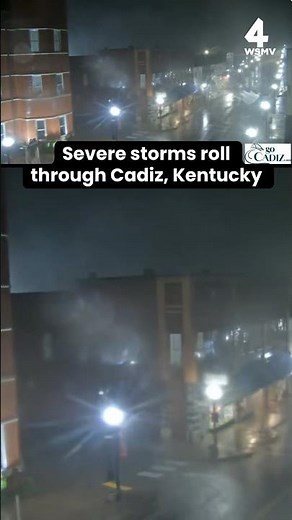 Strong storms sweep through Kentucky town
