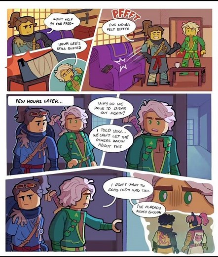 Ninjago dragons rising comic dub Pt.3