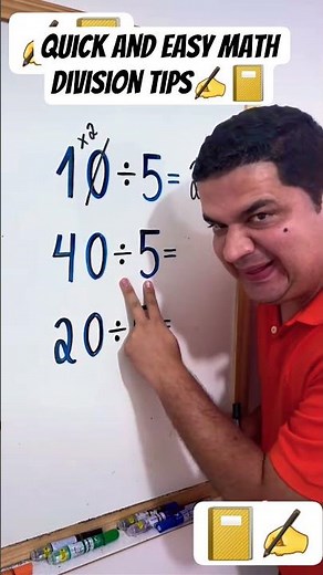 quick and easy math division tips 📔✍️ #math #mathematics #education #shortsfeed #school