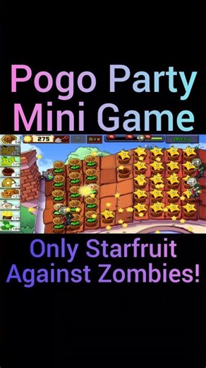 🔥 Pogo Party Mini Game in Plants vs. Zombies with Only Starfruits? 🤔