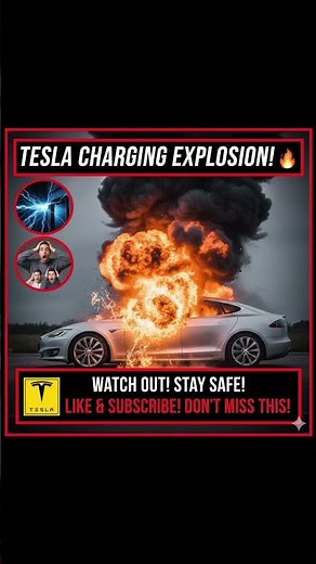 ​TESLA CHARGING EXPLOSION! WARNING: This is What Happens When Tesla Charging Goes WRONG!