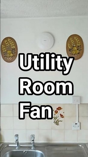 Utility Room extractor fan installation #diy #extractorfan #installation