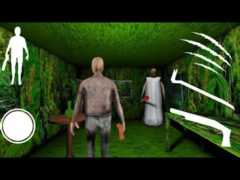 Playing as grandpa in granny jungle mod full gameplay #Granny