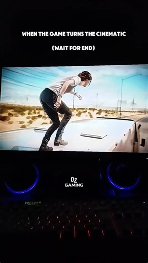 When the Game turn the cinematic