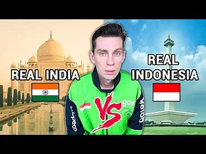 INDONESIA vs INDIA – Which is Better? (Ultimate Country Comparison) 🇮🇩 🇮🇳