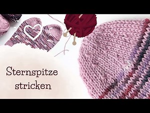 Sternspitze Short wie Bandspitze | Anleitungen für Anfänger| Step by Step & Stricktabelle