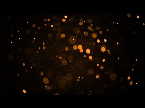 Smooth gold dust particles background free fullHD VFX