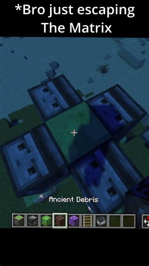 POV: You Try Escaping the Matrix… This Happens 🚀💀 #minecraft #minecraftmemes