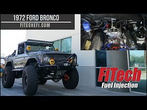 1972 FORD BRONCO EFI INSTALLATION | FiTech Tech Video