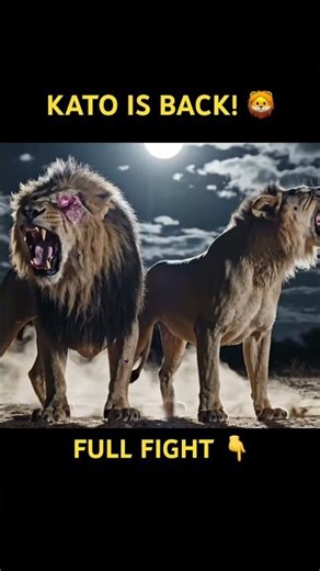 The KING returns! 🩸🦁 Brutal REVENGE on Hyenas (Satisfying) #shorts
