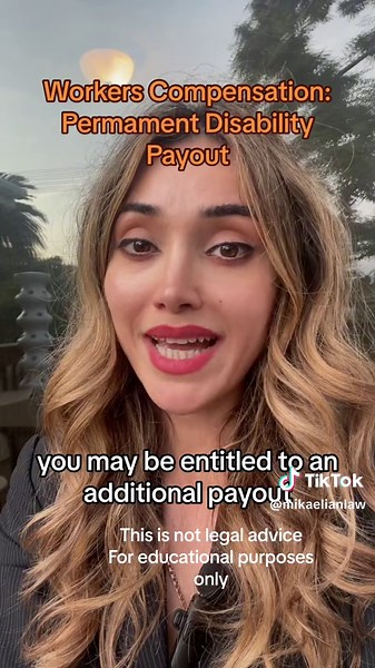 Workers compensation in CA provides for various benefits, not just medical treatment. If you ended up with a lingering permanent damage, you may be entitled to permanent disability benefits. You will need to undergo an evaluation to determine the level of permanent damage. This is not legal advice. #workerscompensation #workerscomp #workmanscomp