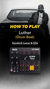Learn How to Play "Luther" by Kendrick Lamar & SZA 🥁 Start with the kick and snare, then layer in the percussion and hi-hats. Luther features a sample from Luther Vandross’ rendition of If This World Were Mine, blending classic R&B with modern hip-hop. 💥 Featuring the AKAI Pro MPD218 Try Melodics out for FREE: https://loom.ly/agNODuw 👍 Enjoyed this tutorial? Like, share, and follow for more! 💬 Got questions or suggestions? Drop them in the comments below! #Melodics #KendrickLamar #SZA #Luthe