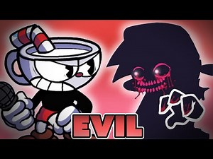 FRIDAY NIGHT FUNKIN' mod EVIL Boyfriend VS Cuphead (Remaster)