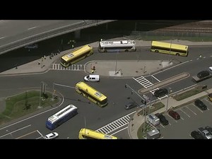 Blue Line service temporarily replaced with shuttle buses