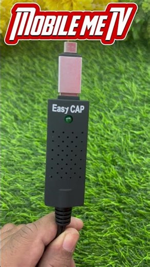 Easycap USB audio video capture adapter | #Easycap_USB_capture_card #shorts #easycap #sahilfreedish