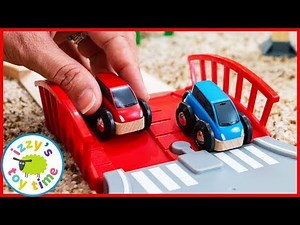 BRIO CAR RACE! Cars and Trains