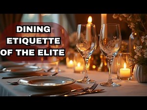 Dining Like the Elite: Old Money Table Manners Explained