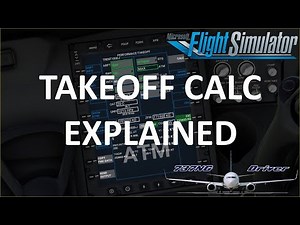 Run your Takeoff Calculation LIKE A PRO - Useful tips and tricks for Asobos new EFB TAKEOFF PERF