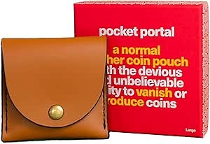 Ellusionist Pocket Portal Coin Pouch: Master the Art of Coin Vanish & Production | Sleek, Deceptive Design | Magic at Your Fingertips | Ideal for Pros & Amateurs | Perform Anywhere, Anytime