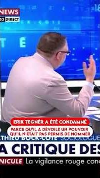 ERIK TEGNÉR WAS CONVICTED BECAUSE HE UNVEILED A POWER THAT WAS NOT PERMITTED TO BE NAMED