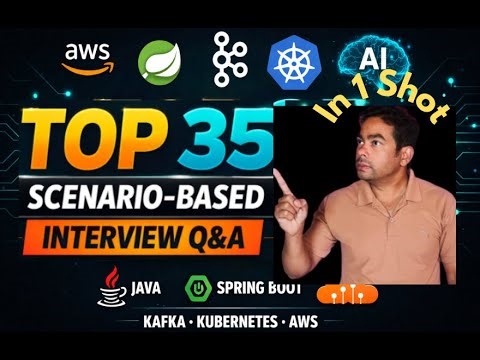 35 Scenario-Based interview Q&A of your current project | Real Banking Project | In 1 shot