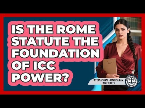 Is The Rome Statute The Foundation Of ICC Power?