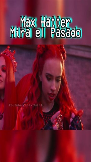 Max Hatter discovers Red and Chloe changed time #descendents #disney #descendents5