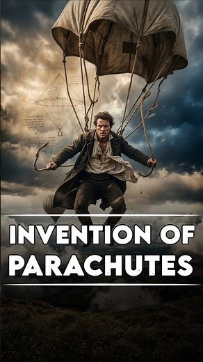 How Parachutes Were First Invented #Parachute #Invention #History
