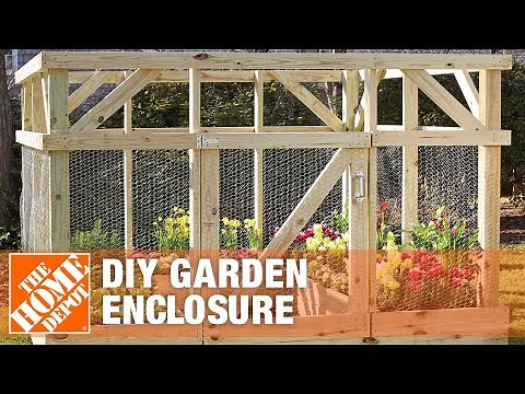 DIY Garden Enclosure | How to Keep Animals Out of Your Garden | The Home Depot