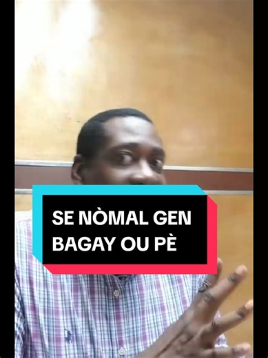 Se nòmal gen bagay pou w pè #tiktoklive #livehighlights #prodigeassociation #Haiti