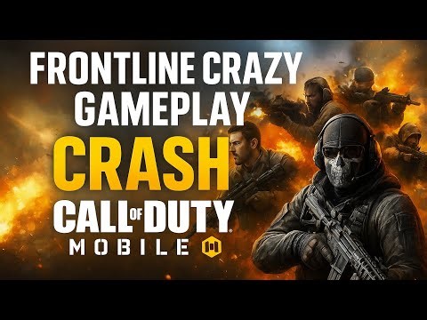 CALL OF DUTY MOBILE CRAZY GAMEPLAY CRASH MAP🔥💀
